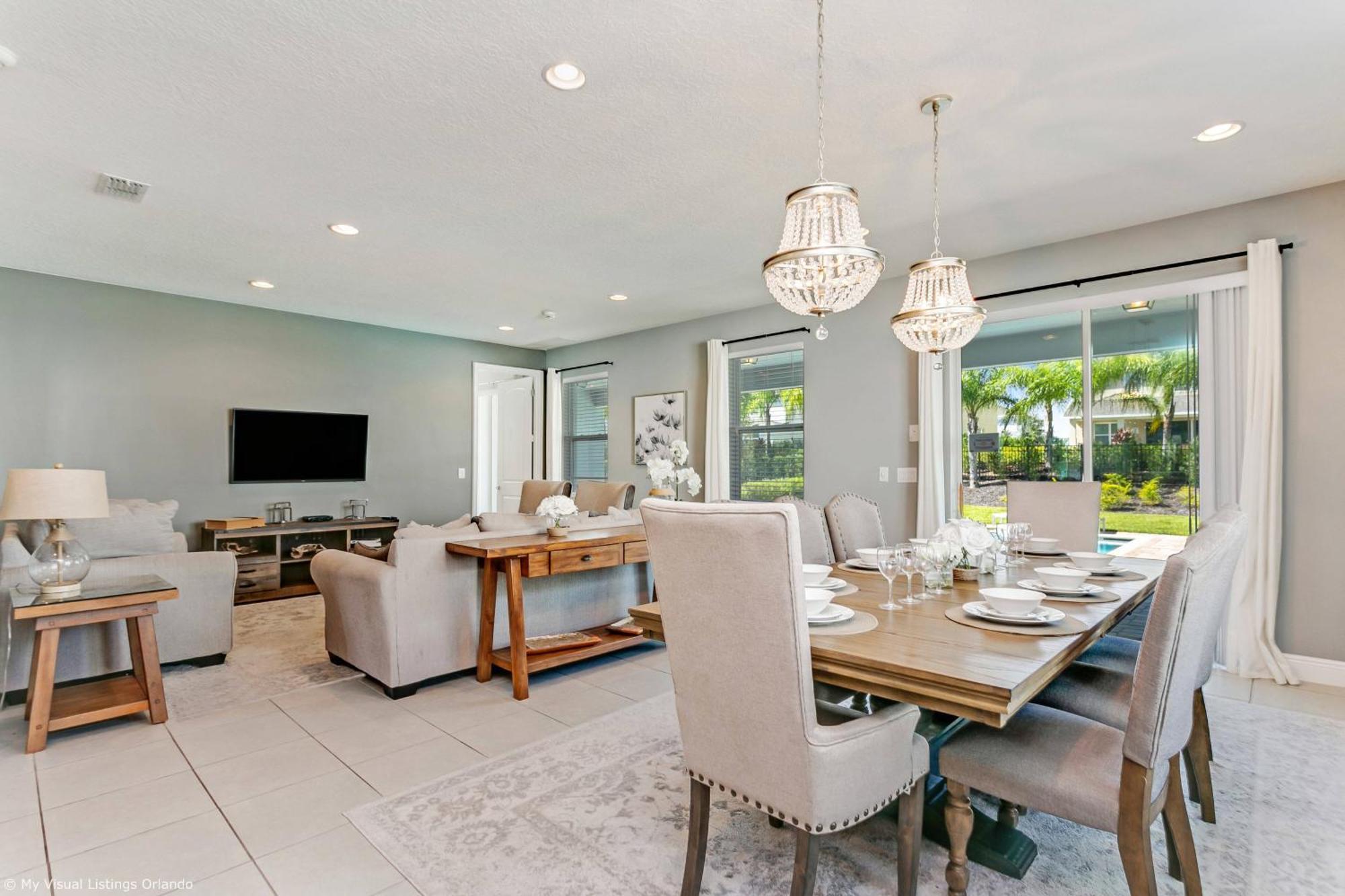 8 Bedroom Vacation Home With Pool 2114 Orlando Luaran gambar